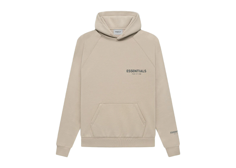 Fear of God Essentials Core Collection Pullover Hoodie String/Tan