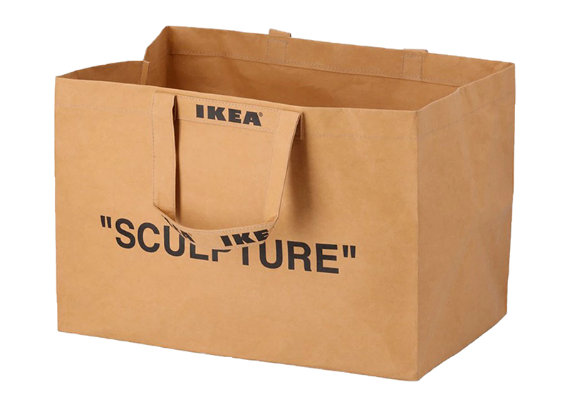 Bolso Virgil Abloh x IKEA MARKERAD Large Bag Brown