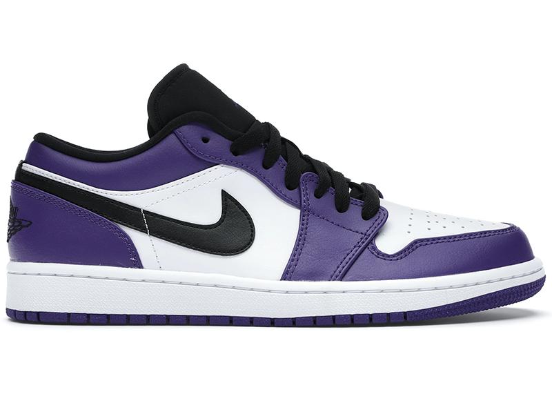 Zapatilla Jordan 1 Low Court Purple White