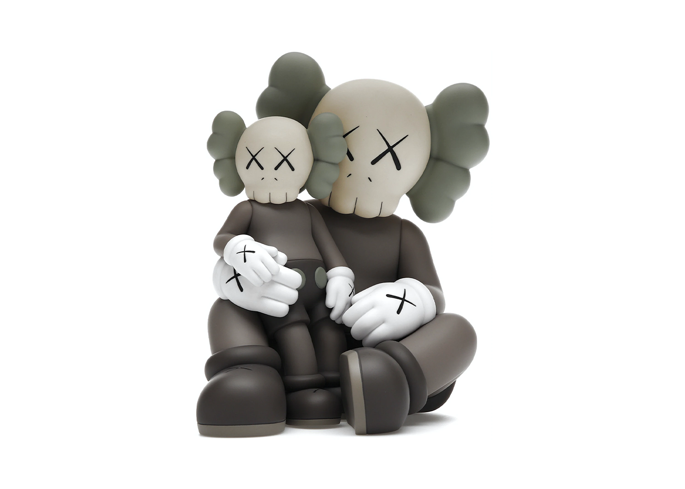 KAWS Holiday Changbai Mountain Vinyl Figure Brown