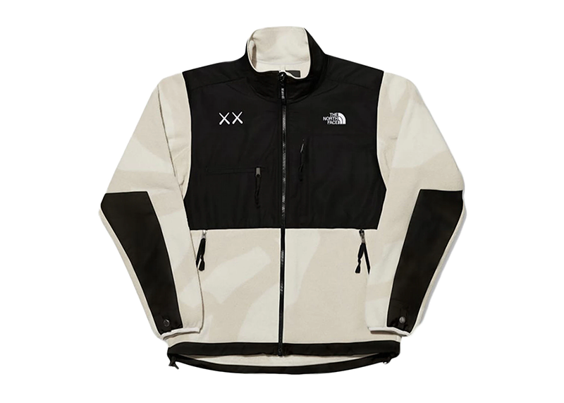 KAWS x The North Face Retro 1995 Denali Jacket Moonlight Ivory