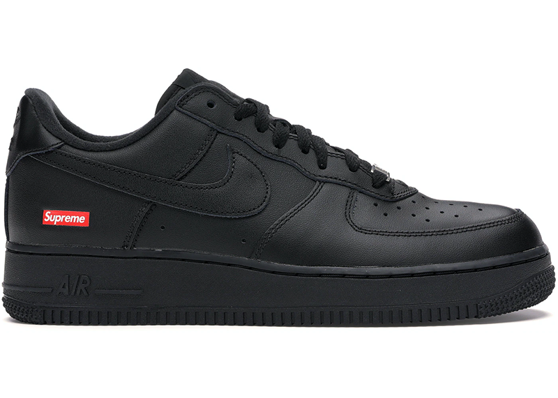 Zapatilla Nike Air Force 1 Low Supreme Black