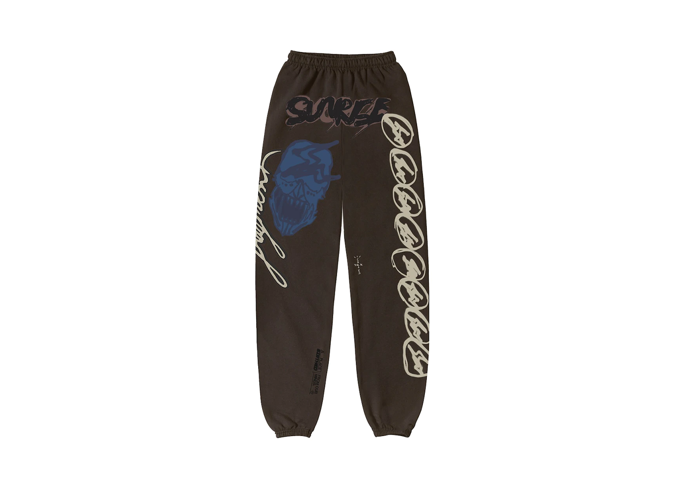 Travis Scott Cactus Jack For Fragment Sunrise Sweatpants Washed Black